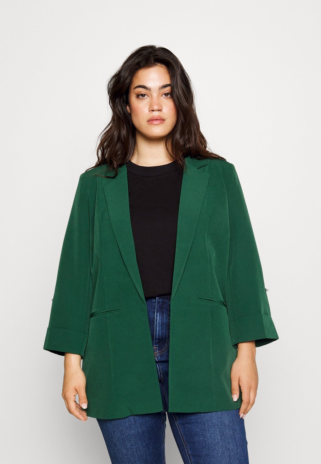 

Пиджак ONLY Curve ONCKAYLE ORLEEN PLUS SIZE, темно-зеленый
