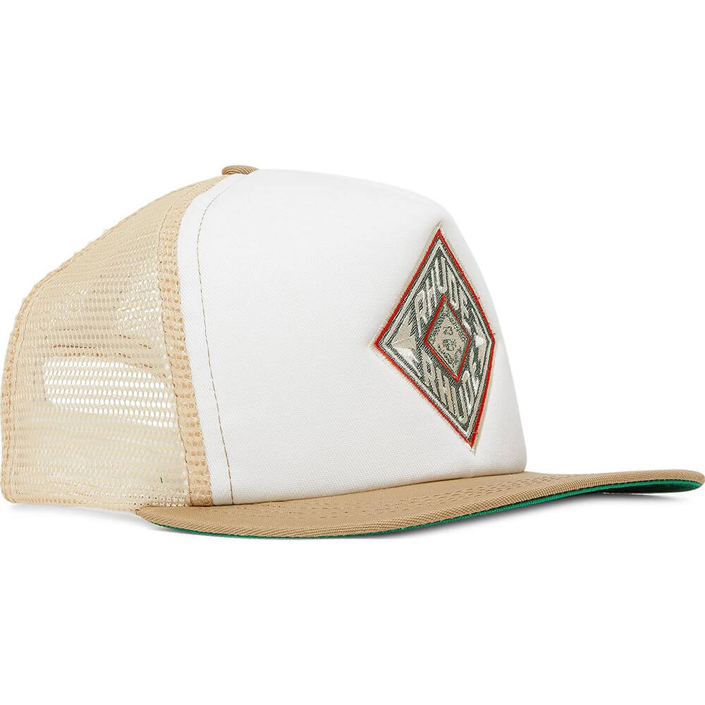

Бейсболка Rhude Diamond Trucker, коричневый