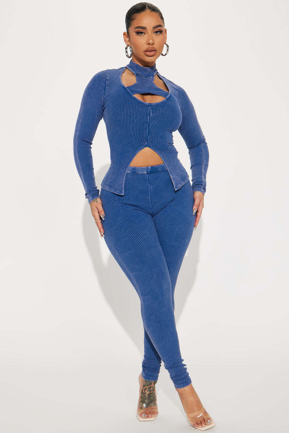 

Леггинсы Fashion Nova GD3486, нави