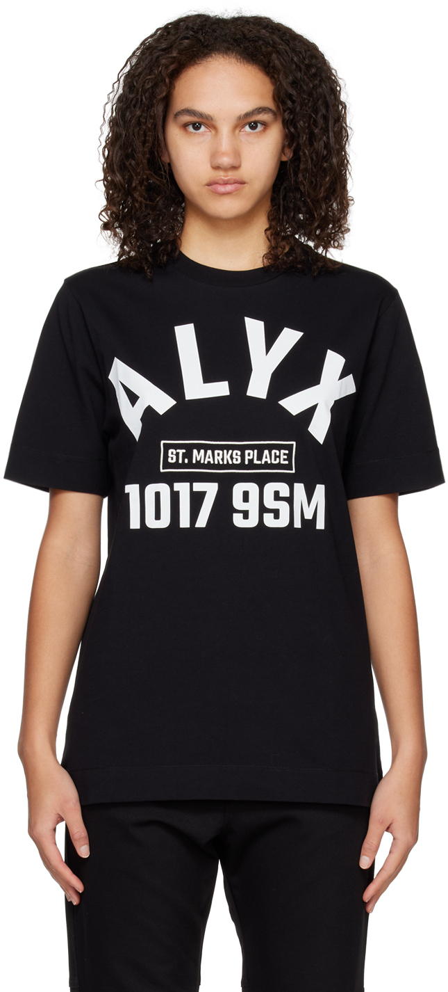 

Черная футболка с аркой 1017 ALYX 9SM, Черный