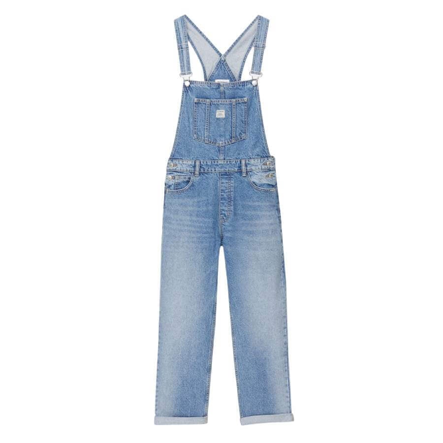 

Джинсовый комбинезон Pull&Bear Denim, синий