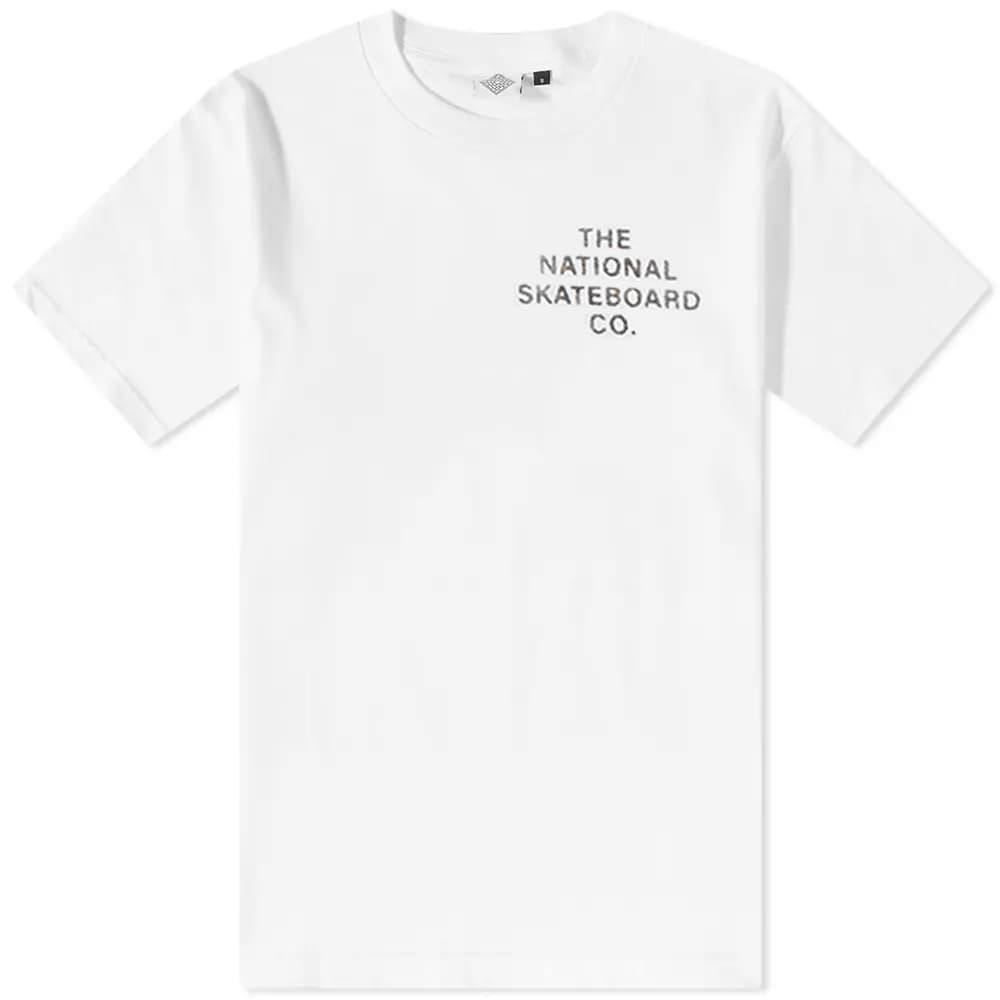

Футболка The National Skateboard Co. x Toft Monks Tee