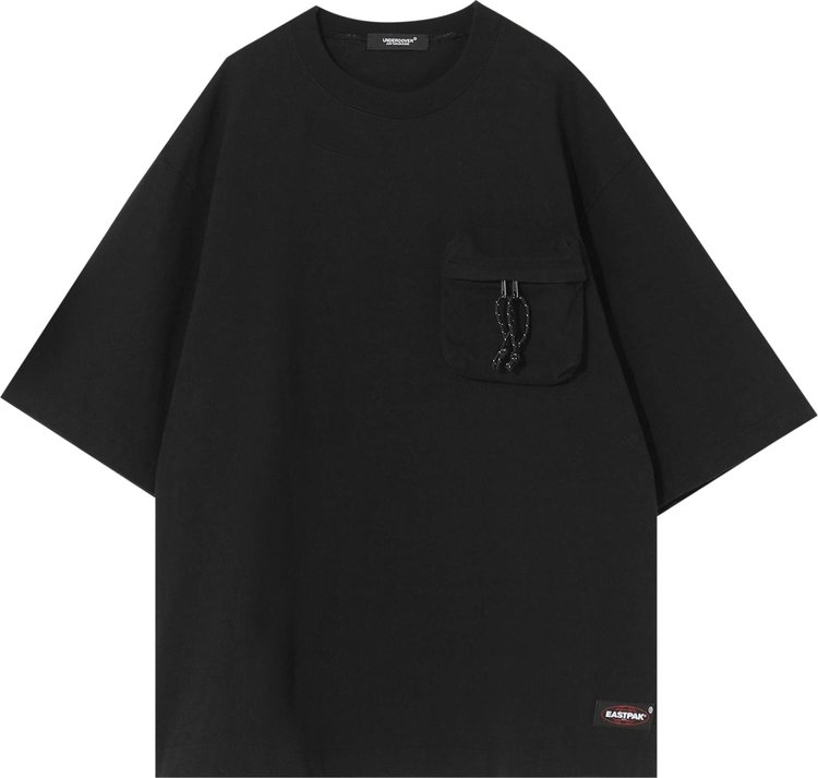 Футболка Undercover x Eastpak T-Shirt 'Black', черный undercover плащ undercover x eastpak с накладными карманами 4