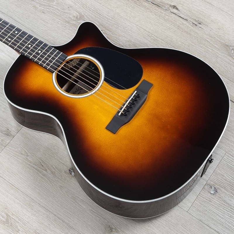 

Акустическая электрогитара Martin GPC-13E с чехлом, топ из ситхинской ели, Burst GPC13E-Burst