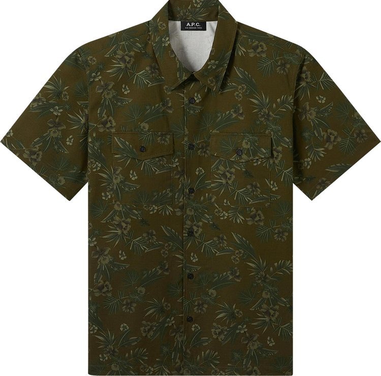 

Рубашка A.P.C. Augustin Short-Sleeve Shirt 'Multicolor', разноцветный
