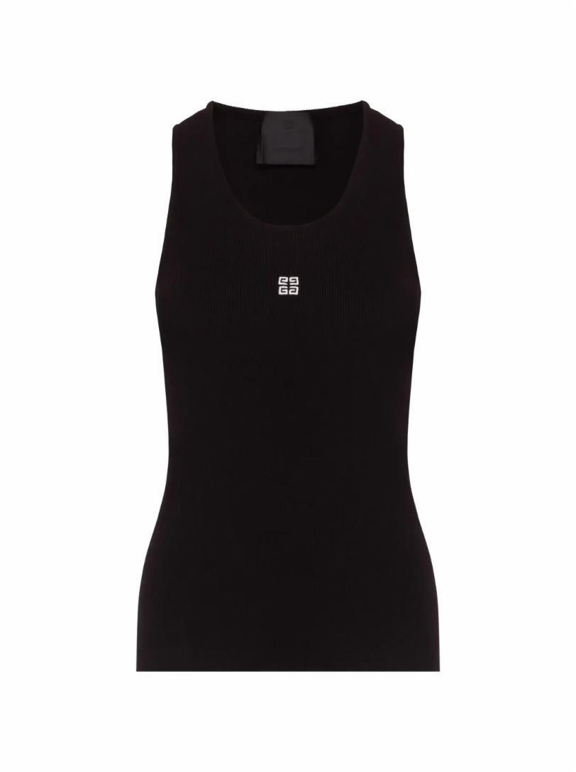 

Хлопковый топ с логотипом Givenchy