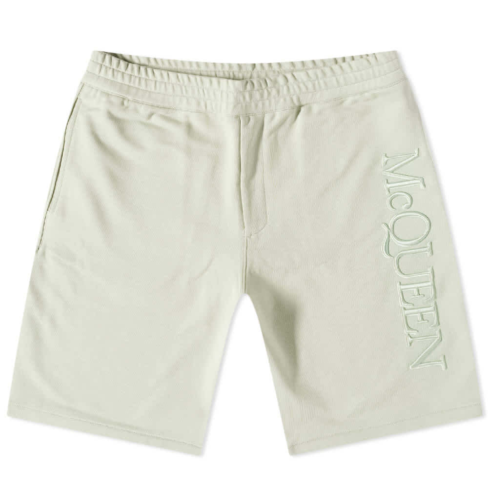 

Шорты Alexander McQueen Logo Embroidered Shorts