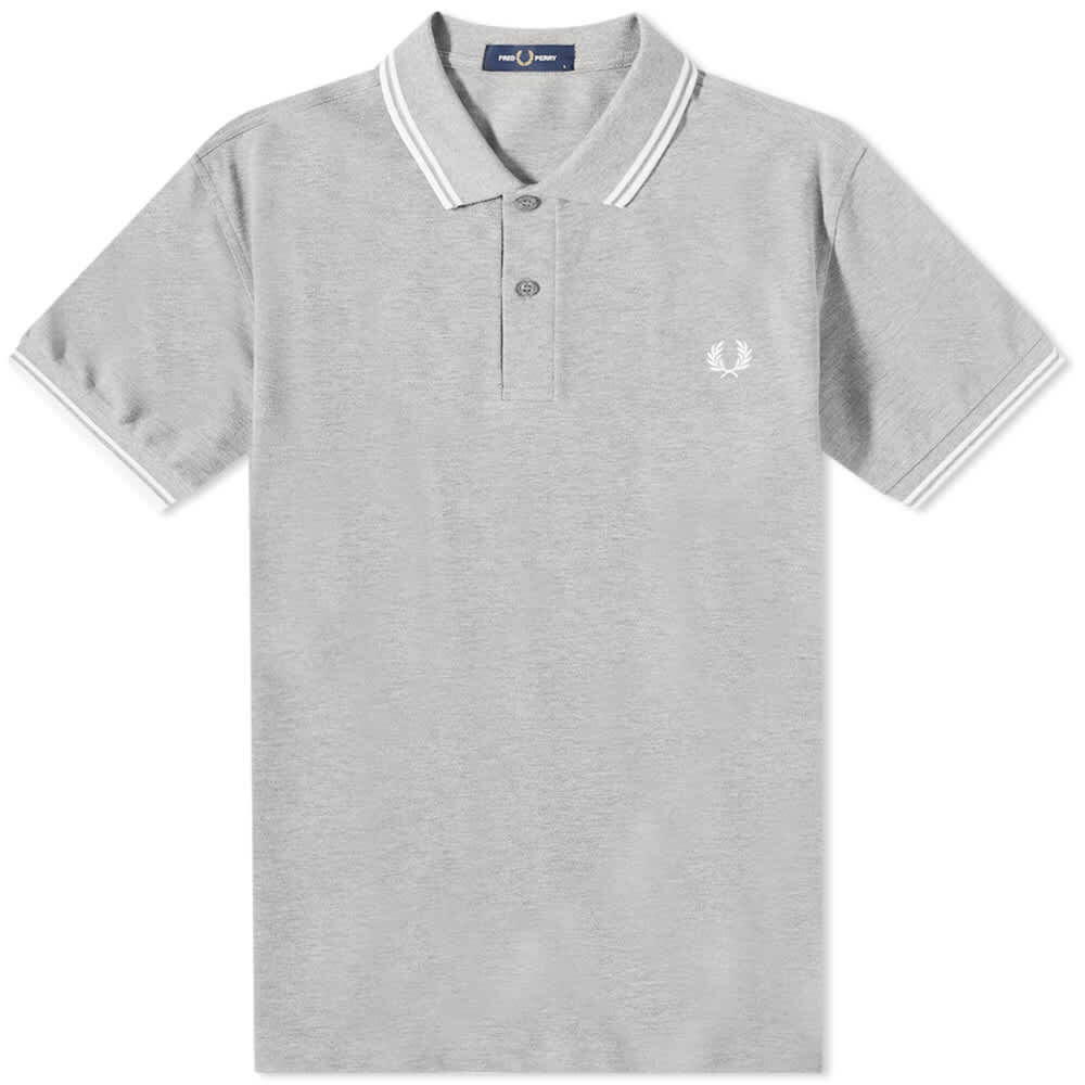 

красный - Поло Perry Slim Fit с двумя окантовками Fred Perry Authentic