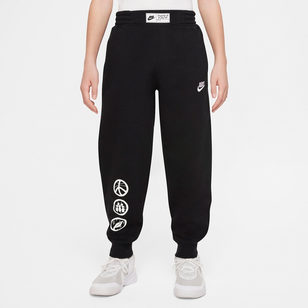 

Брюки Nike Culture of Basketball Older Kids', черный/белый