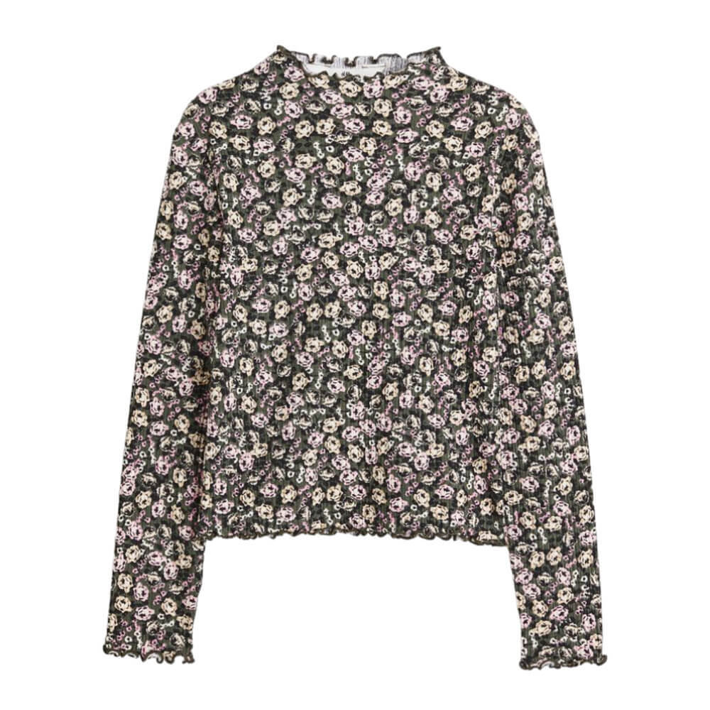 

Топ с длинными рукавами H&M, мультиколор