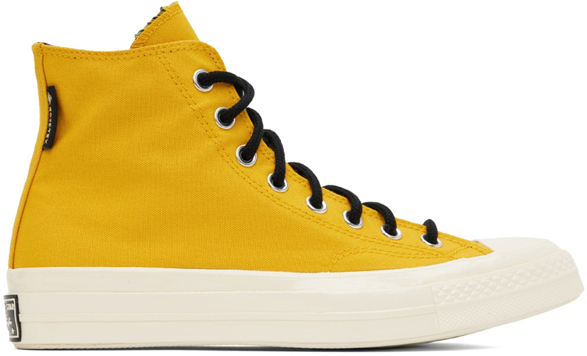 

Желтые кроссовки Chuck 70 GTX HI Converse