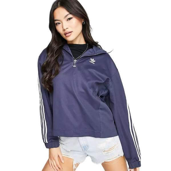 

Джемпер Adidas Originals Fabric Clash, темно-синий