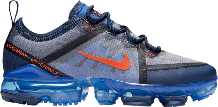 Air vapormax 2019 white and blue best sale