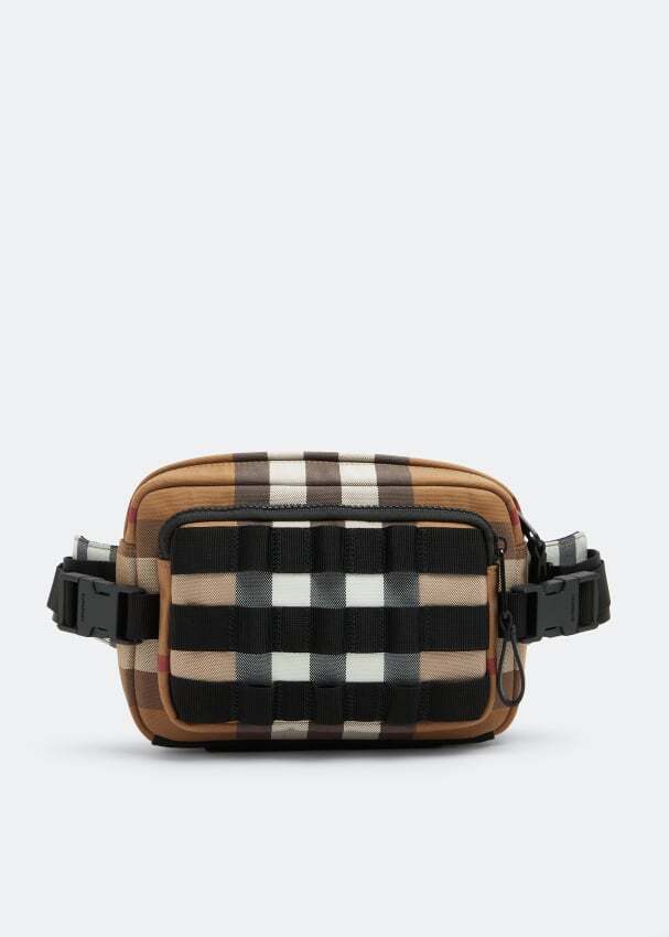 

Ремень BURBERRY Paddy belt bag, коричневый