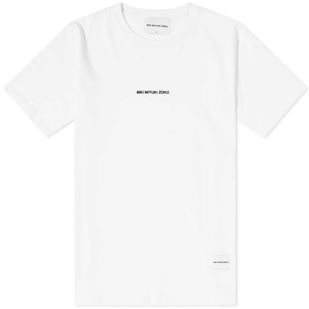 

Футболка MKI Embroidered Logo Tee, Белый