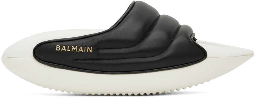 

Черно-белые сандалии B-It Balmain