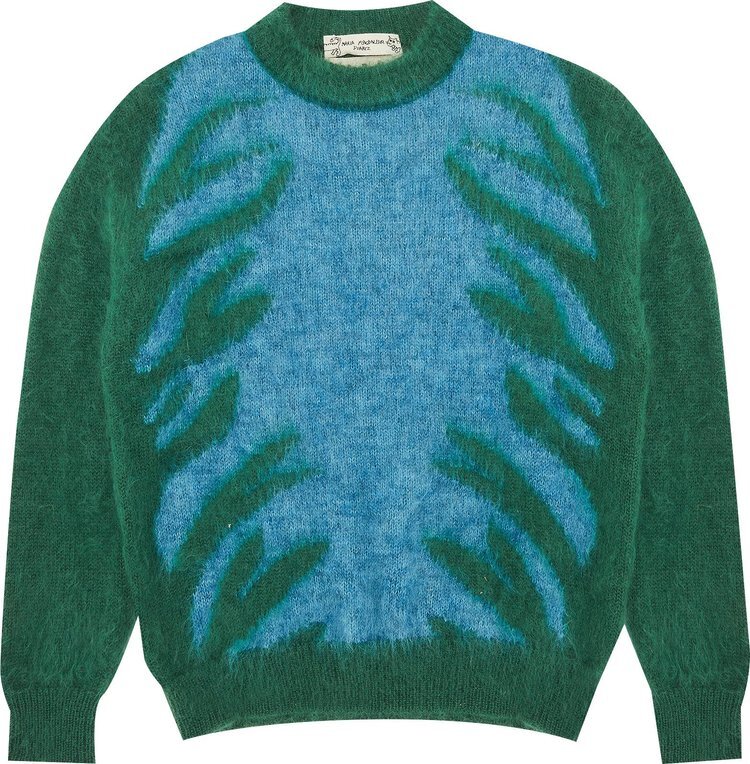 

Свитер Marni Roundneck Sweater 'Lawn Green', зеленый