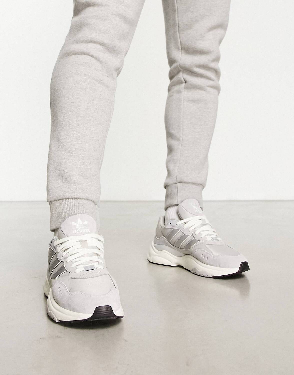 

Мужские кроссовки Adidas Originals Retropy F90, серый/белый