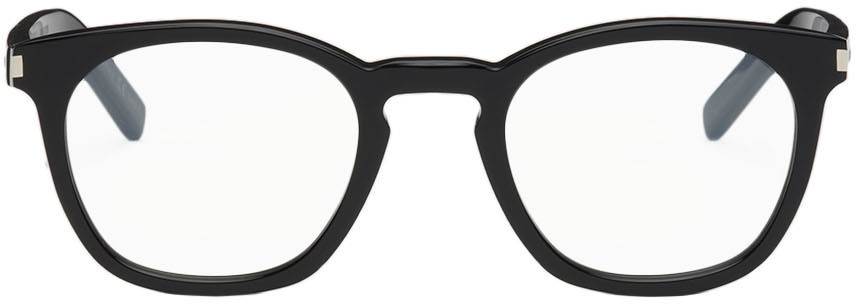 

Черные круглые солнцезащитные очки SL 28 Saint Laurent