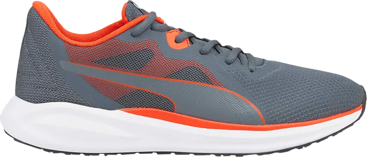 

Кроссовки Puma Twitch Runner Dark Slate Cherry Tomato, серый