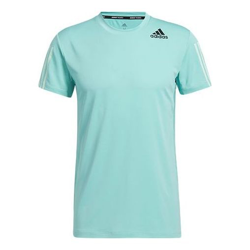 Футболка Adidas H.rdy 3s Tee Training Sports Quick Dry Breathable Short Sleeve, Зеленый
