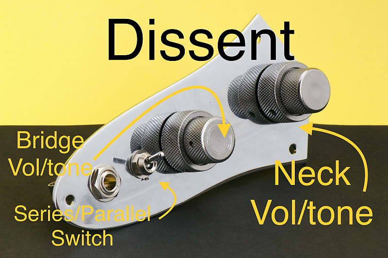 Несогласие. Параллельный переключатель серии Fender 60 жгута проводов Plus Dissent. 60’s Wiring Plus Series Parallel Switch