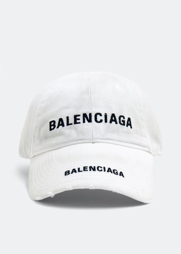 Кепка BALENCIAGA Double Logo cap, белый printio кепка logo cap