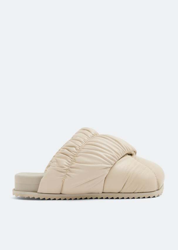

Мюли YUME YUME Tent mules, бежевый