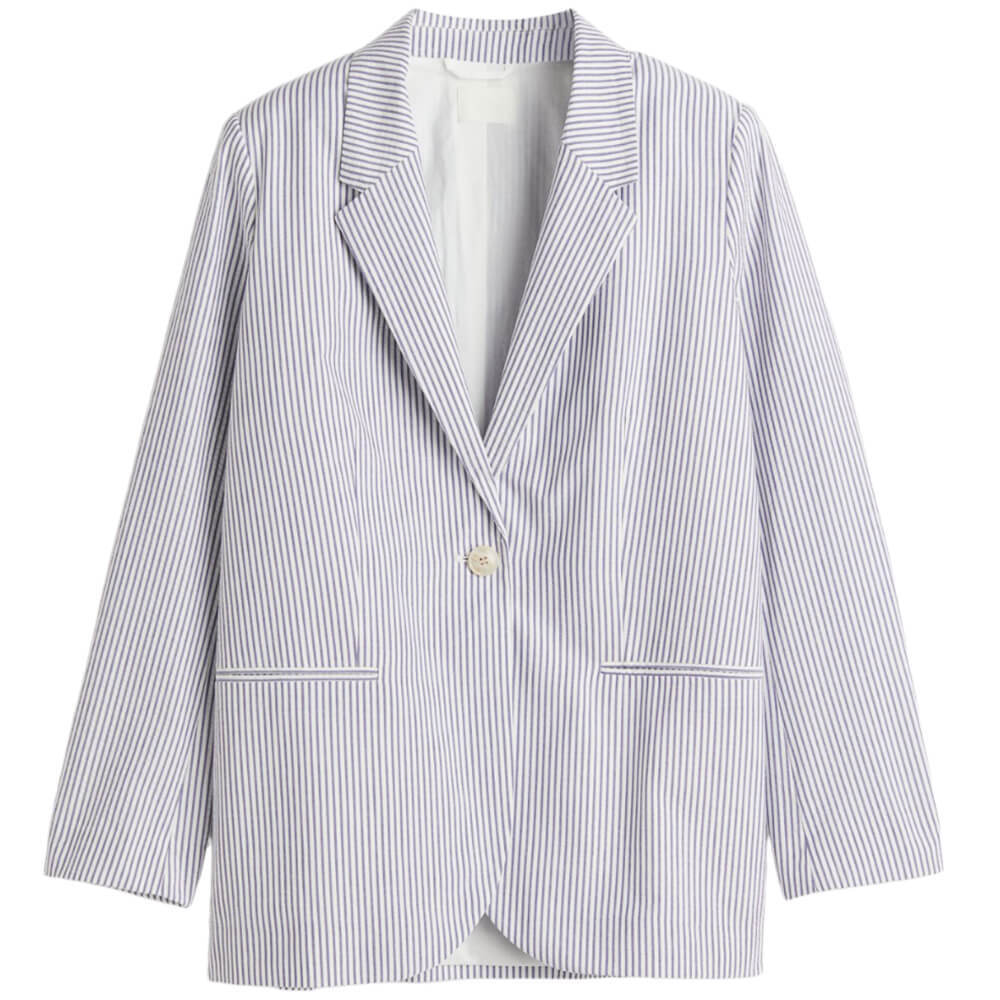 

Пиджак H&M Single-breasted, синий