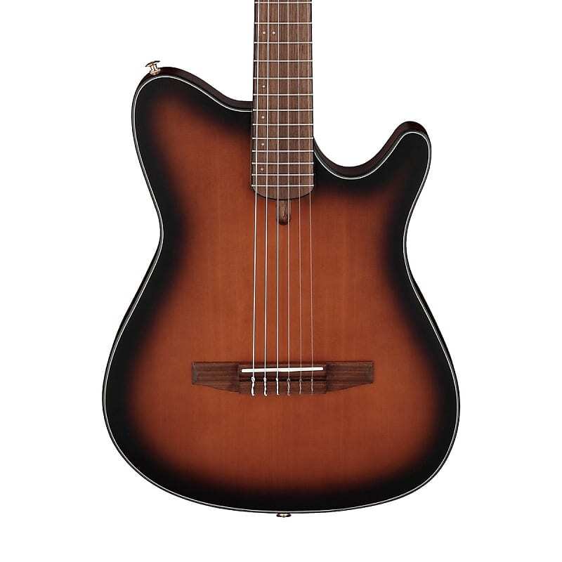 

Электроакустическая гитара Ibanez FRH10N с нейлоновыми струнами — коричневый Sunburst Flat [предзаказ] FRH10NBSF FRH