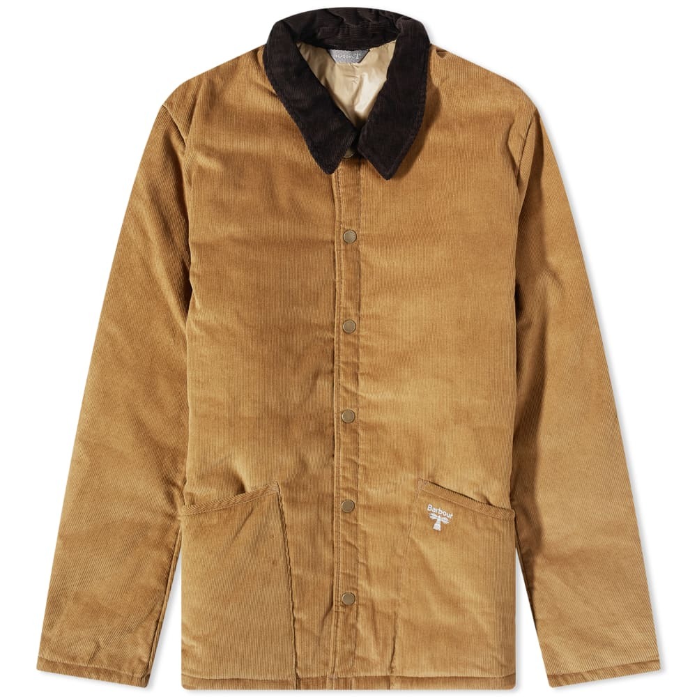 

Стеганая спортивная куртка из вельветового шнура Beacon Barbour, Коричневый