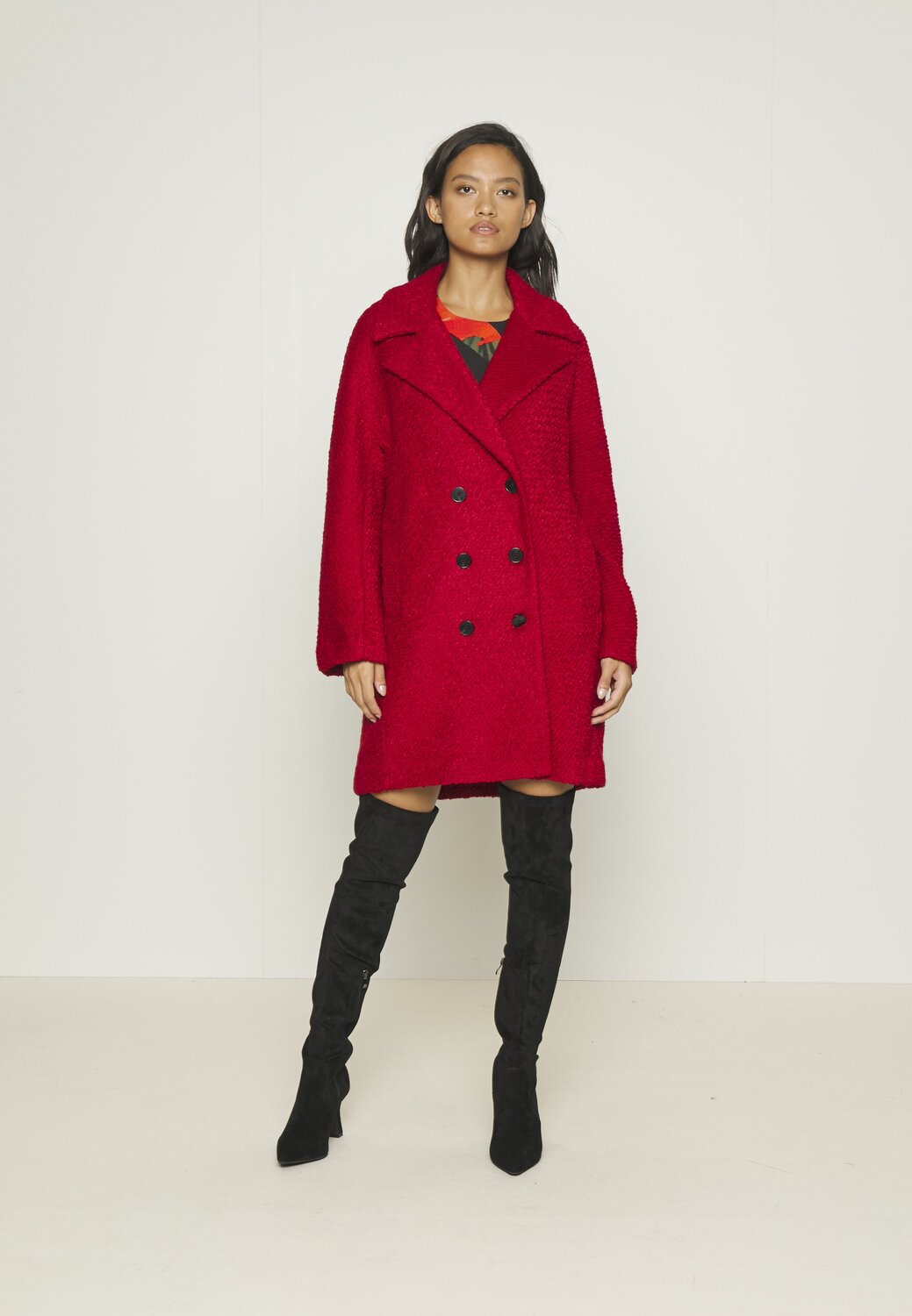 

Пальто классическое Desigual, красный