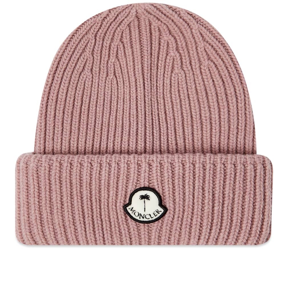 

шапка-бини с логотипом из коллаборации с Palm Angels Moncler Genius