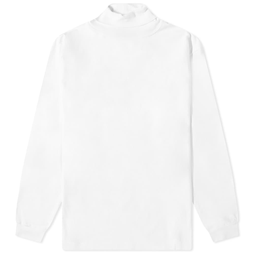 

Футболка Beams Plus Long Sleeve Mock Neck Tee, Белый