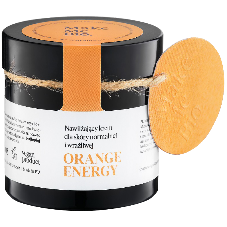 Make Me Bio Orange Energy крем для нормальной и чувствительной кожи, 60 мл