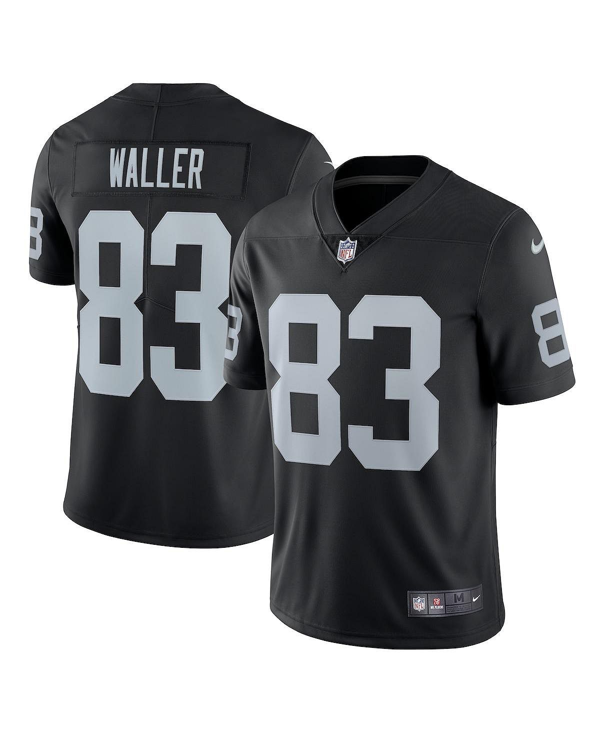 Мужская футболка darren waller black las vegas raiders limited jersey Nike, черный