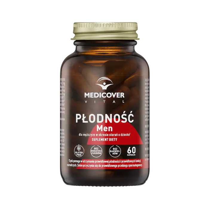 

Medicover Vital Płodność Men биологически активная добавка, 60 капсул/1 упаковка