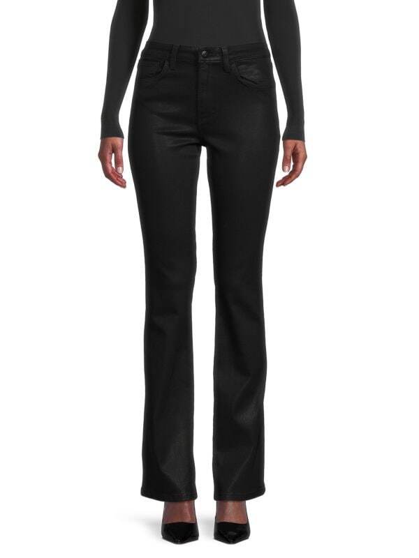 

Джинсы bootcut средней посадки с покрытием Joe's Jeans Black