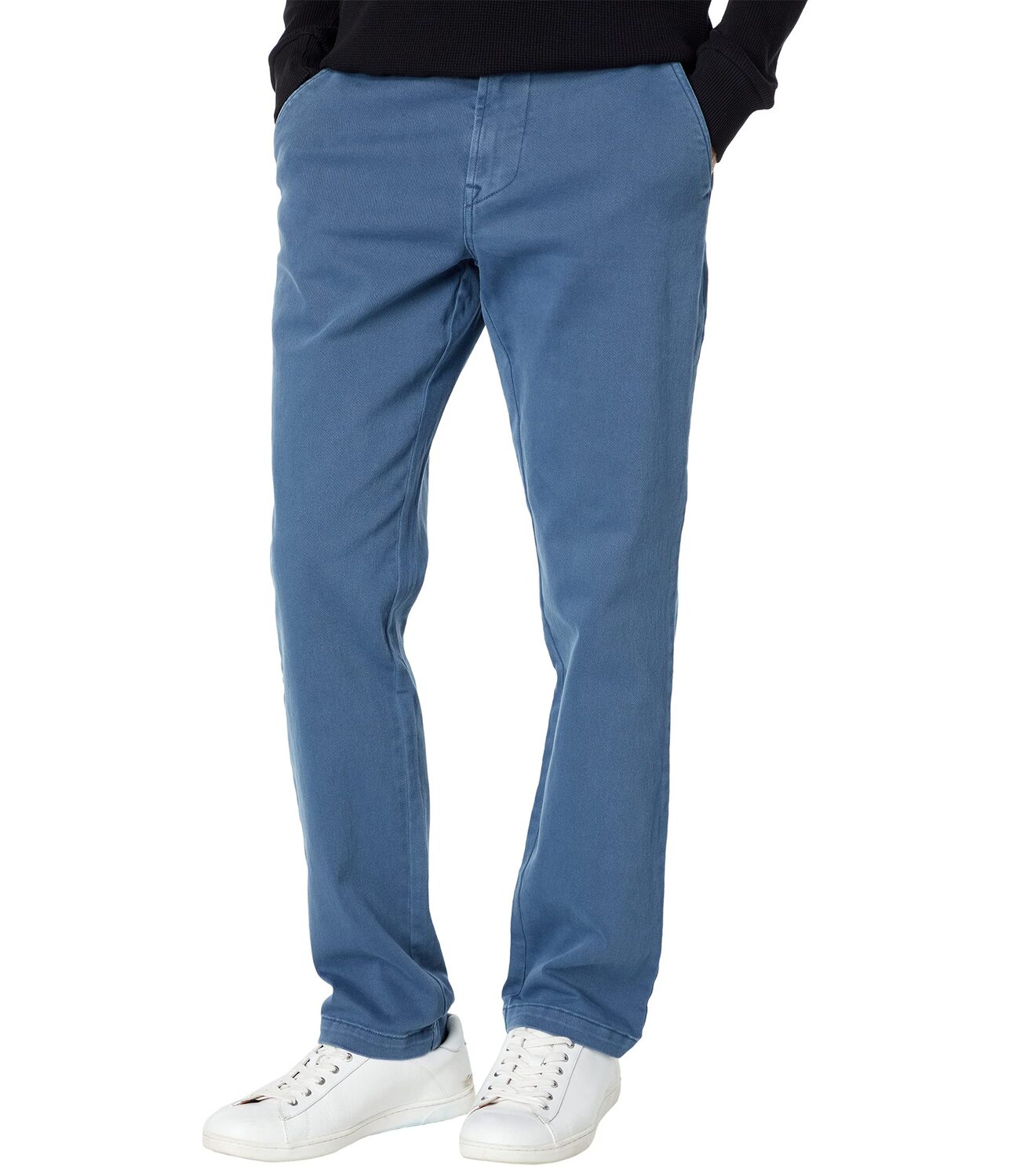 

Брюки Hudson Jeans, Classic Slim Straight Chino in Midnight Navy, Синий