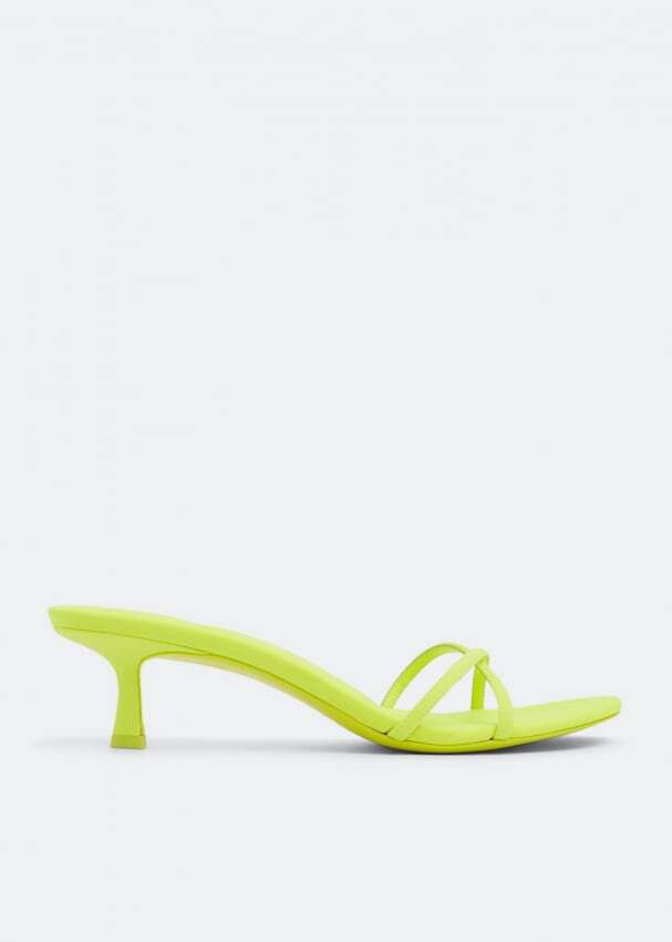 

Сандалии ALEXANDER WANG Dahlia 55 sandals, желтый