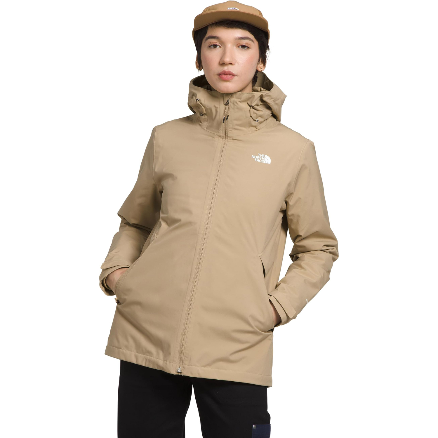 

Куртка The North Face Carto Triclimate, песочный хаки