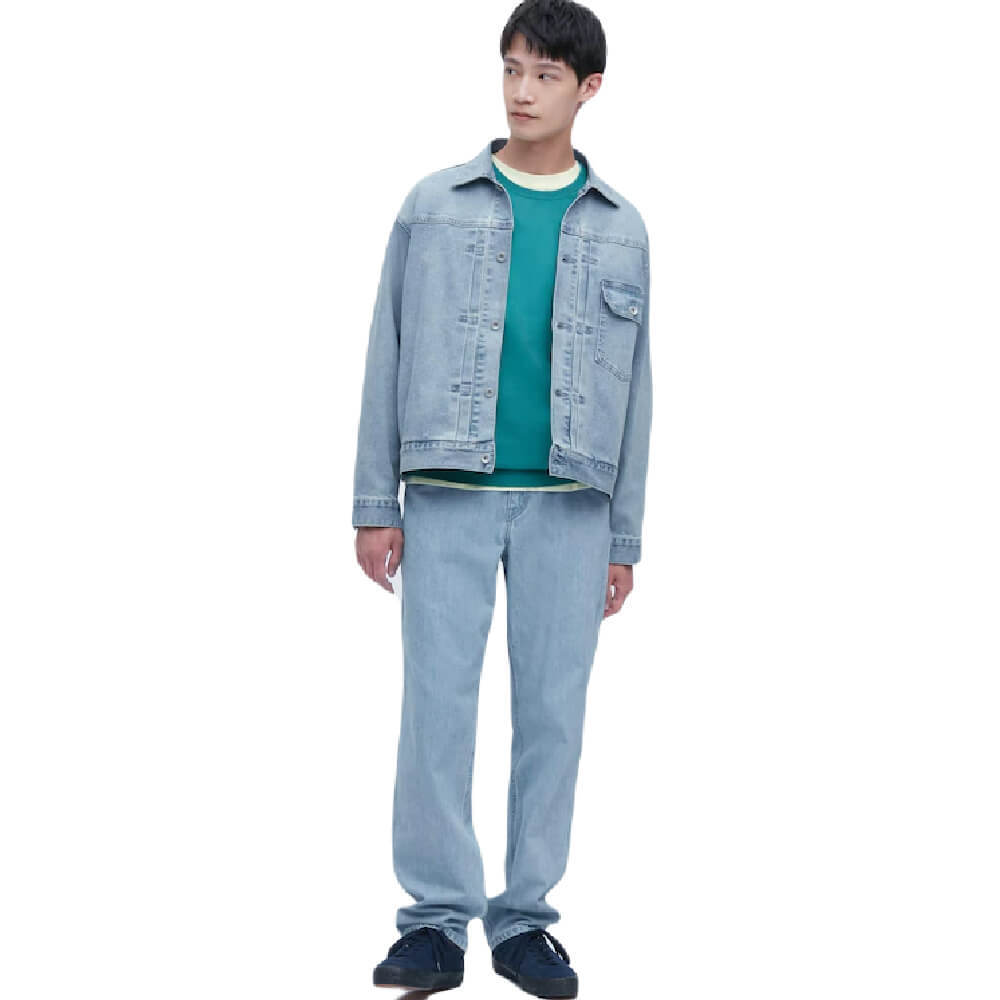 

Куртка Uniqlo Denim, голубой