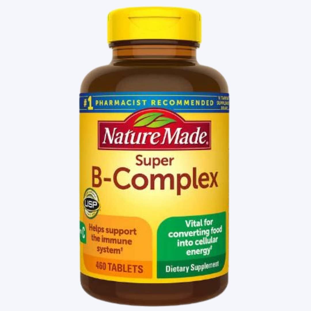 

Витамины группы B Nature Made Super B Energy Complex, 460 таблеток