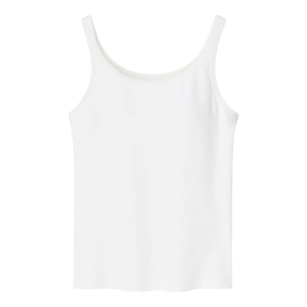 

Майка-бюстгальтер Uniqlo Airism Cotton Ribbed, белый