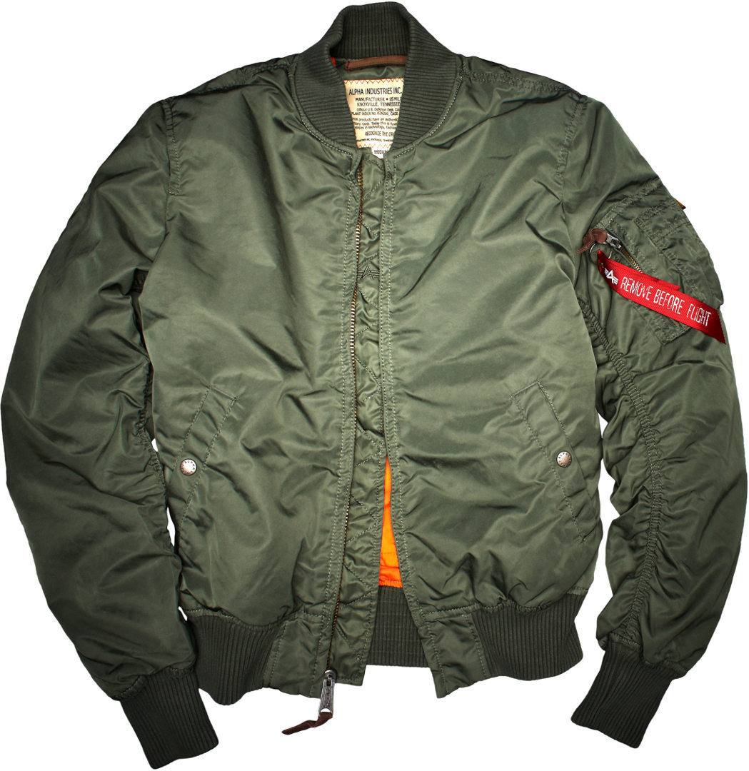 Куртка Alpha Industries MA-1 VF 59, оливковая