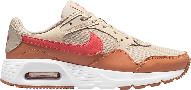 

Кроссовки Nike Wmns Air Max SC 'Light Cognac Pink Salt', кремовый, Бежевый