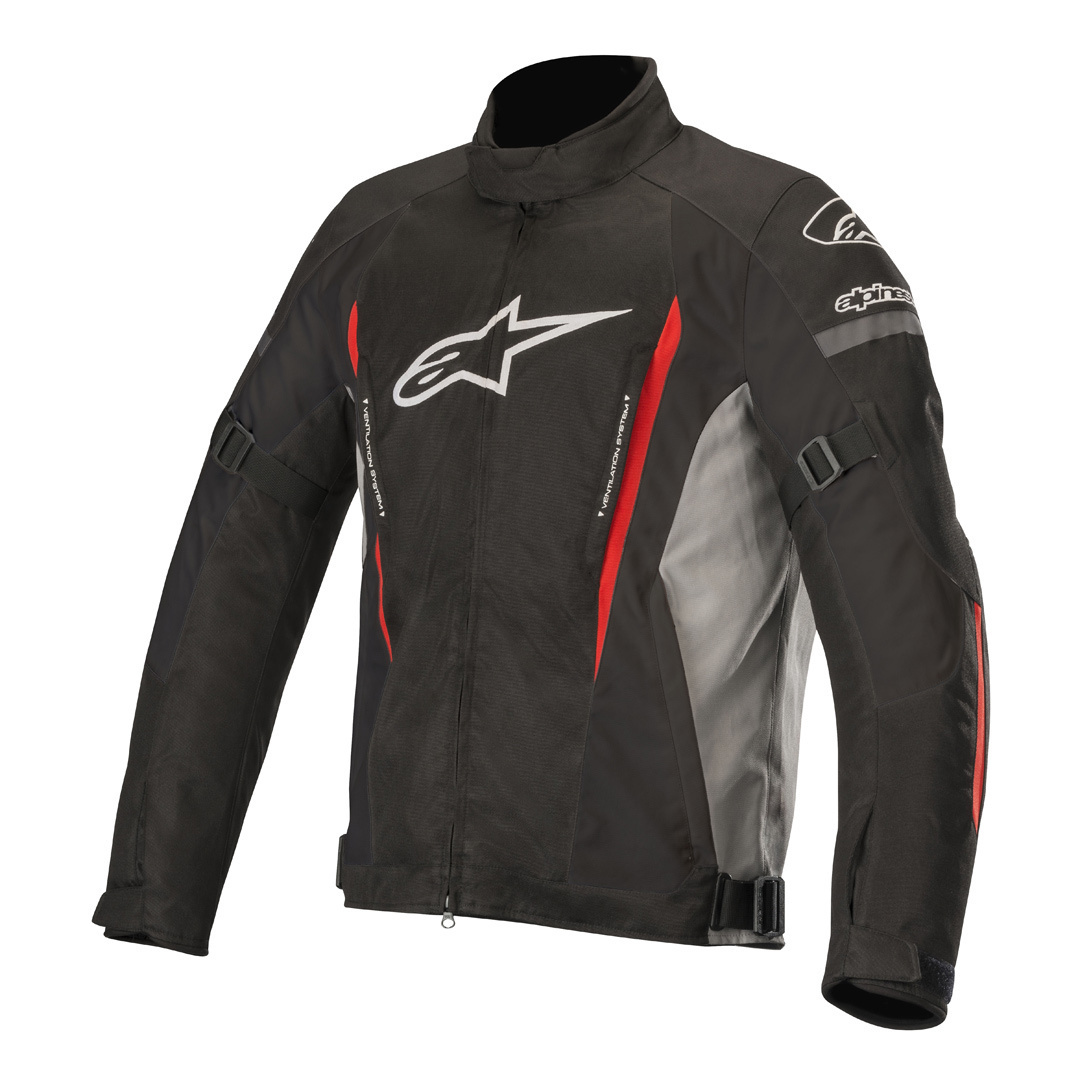 

Водонепроницаемая мотоциклетная текстильная куртка Alpinestars Gunner v2, черный/красный