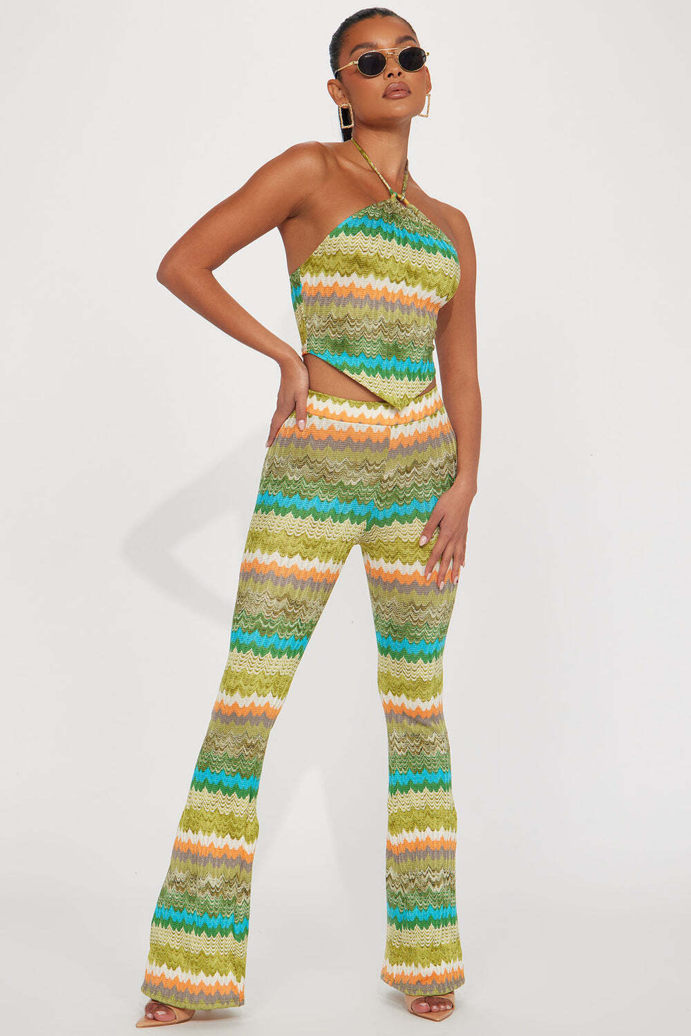 

Брюки Fashion Nova HKTP20442, разноцветный, Коричневый
