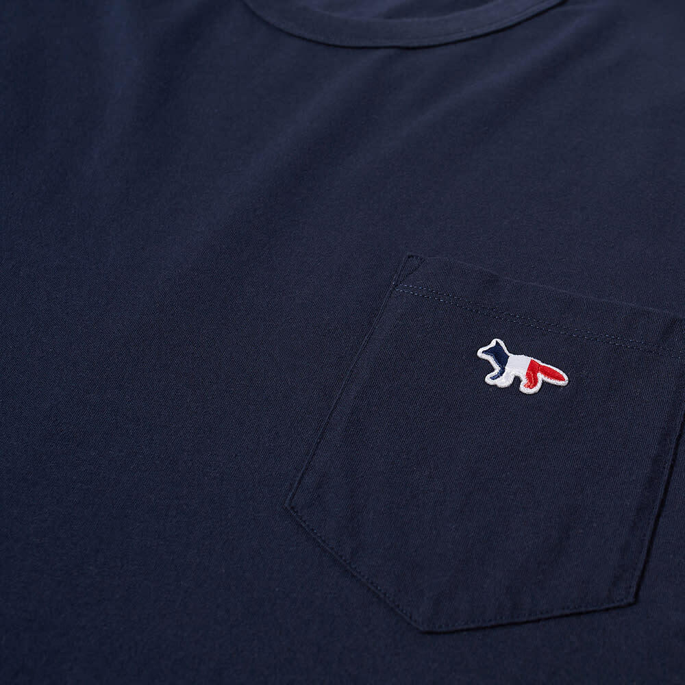 

Футболка Maison Kitsuné Tricolor Fox Patch Pocket Tee, Черный