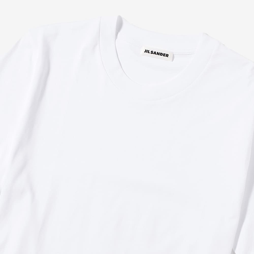 

Футболка Jil Sander Regular Fit Crew Tee, Белый